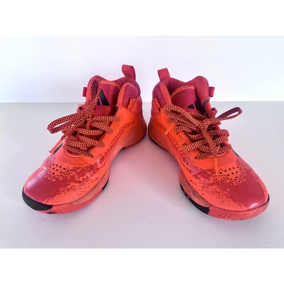 Adidas Orange Basketball Shoes - Cross Em Up 5k US 2.5 UK 2 - Picture 1 of 8